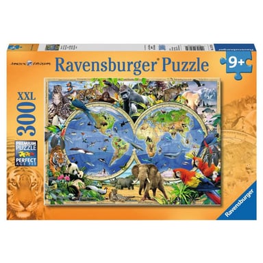 Puzzle educativo del mondo selvaggio - 300 pezzi per bambini