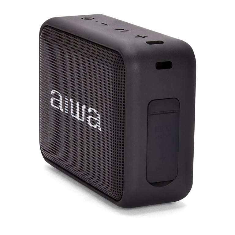 Enceinte Portable Aiwa BS-200BK – Mono, 6W RMS, IPX6, Bluetooth 5.0 - vue 2