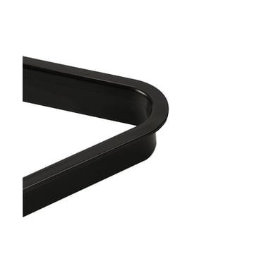 Triángulo de billar de PVC negro para bolas de 57 mm - Accesorio de juego esencial