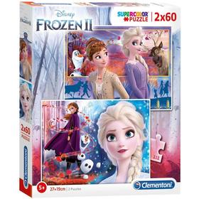 Puzzles 2x60 Frozen 2