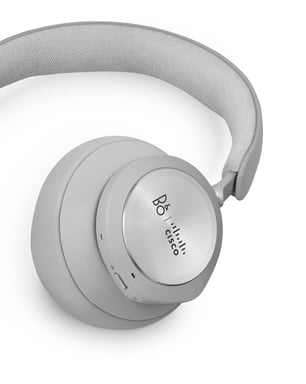 Cisco Bang & Olufsen 980 Auriculares Inalámbrico y alámbrico Diadema Llamadas/Música USB tipo A Bluetooth Blanco