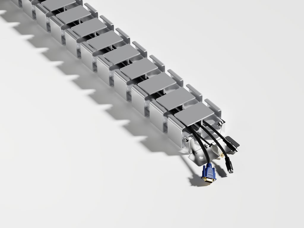 Equip 650860 Deluxe Cable Management Spine - vue 3