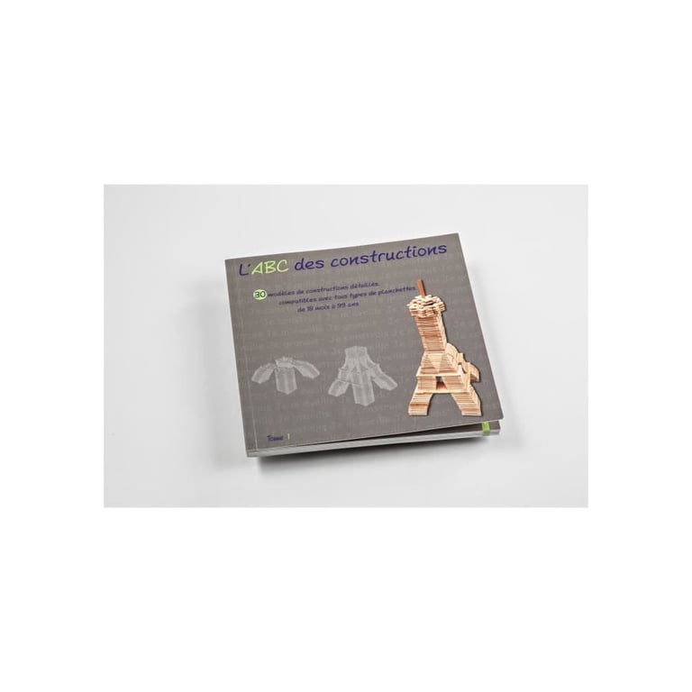 Livre de construction MECABOIS 'ABC des Constructions Tome 1 30 modèles 80 pages Couverture Neuf