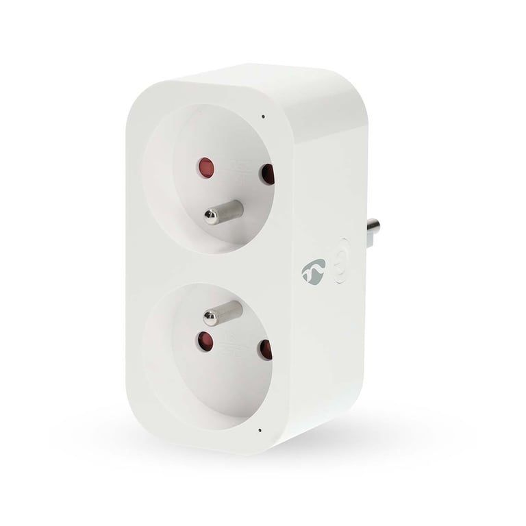 GreenSun Prise Connectée Smart Life - 2PCS Prise Intelligente Programmable Commande Vocale Compatible Avec Alexa Et Google Home, Compteur D'Énergie Télécommande APP Tuya, 2,4GHz WiFi