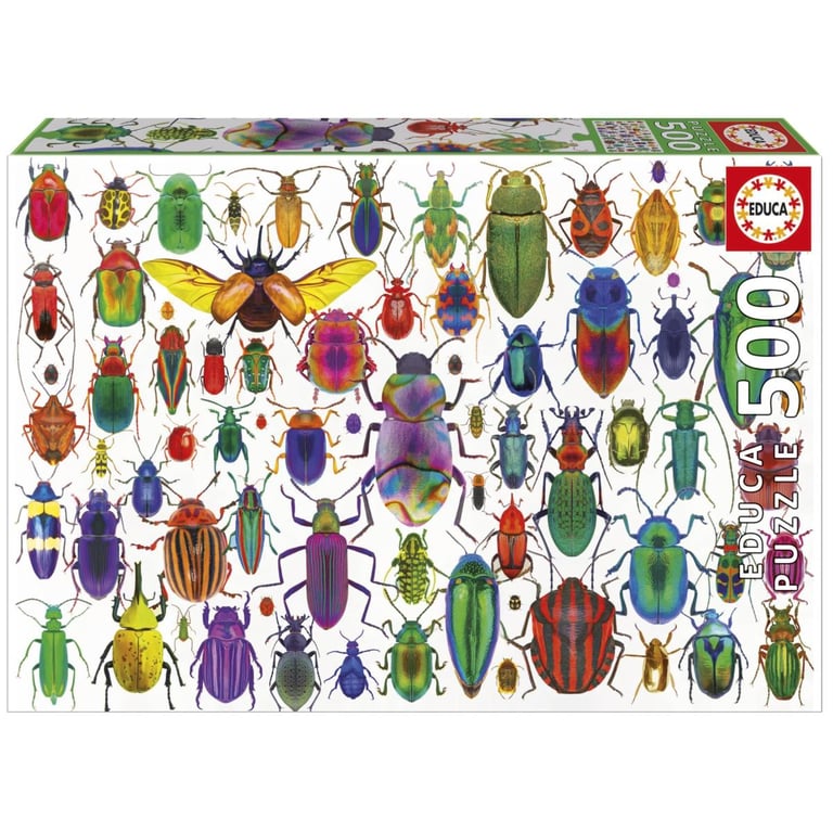 Puzzle EDUCA Scarabées 500 pièces