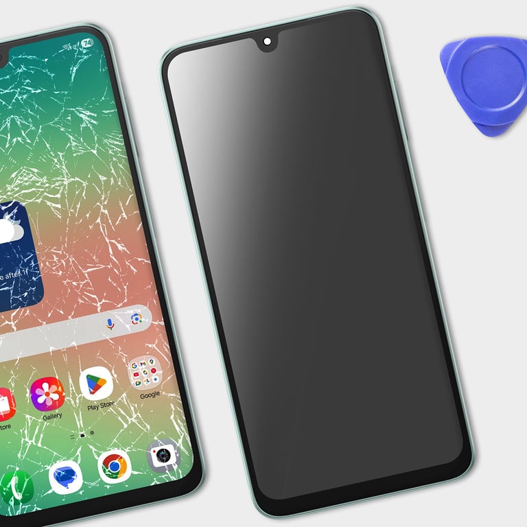 Écran Complet Original pour Samsung Galaxy A26 Dalle LCD avec Vitre et Châssis Noir - Neuf