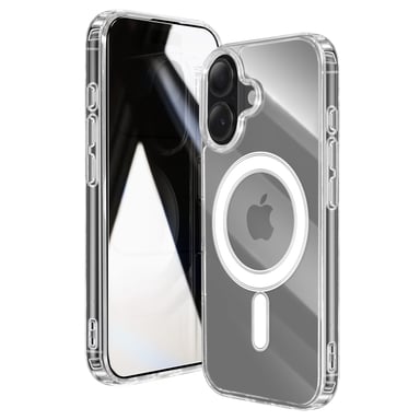 4smarts Funda MagSafe para iPhone Serie 17 Pack Premium con Vidrio Templado 9H Transparente