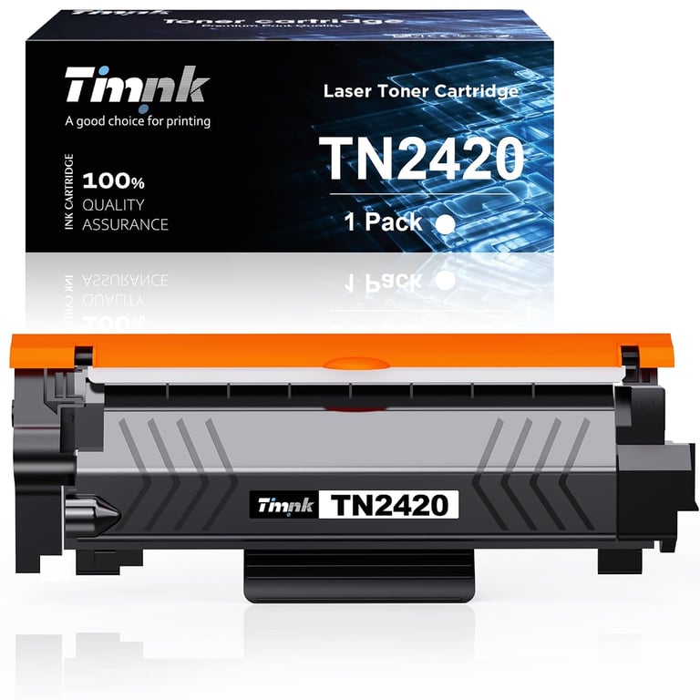 TN2420 3000 Pages Cartouche de Toner Compatible 1 pour TN2420TN2410 DCP L2530DWL2550DN MFC L2710DWL2710DNL2730DWL2750DW HL L2370DNL2375DW... 1 Neuf - vue 1