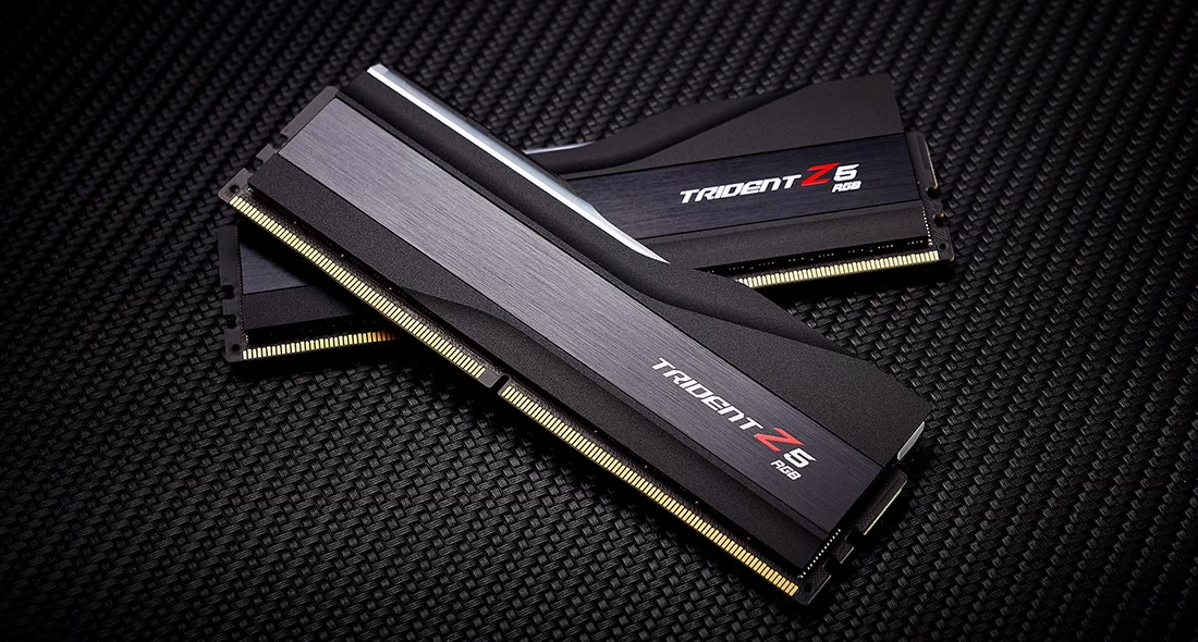 G.Skill Trident Z5 RGB 2 x DDR5 6000 MHz CL28 - vue 5