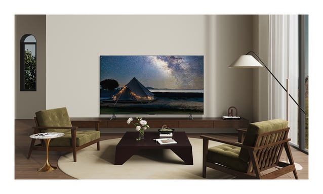 TV QLED Tcl 43P79K 108 cm 4K UHD Alluminio spazzolato