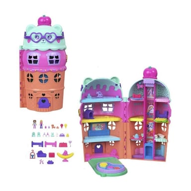 Polly Pocket - Juego de Casita de Helados - Con figuritas - Polly Pocket - JFT91