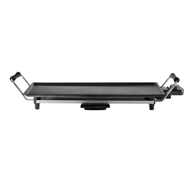 Gril de Table Électrique 2000W Modèle Teppanyaki XL à 5 Réglages de Chaleur Noir / Argent