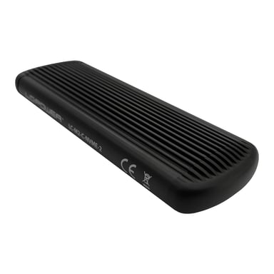 LC-Power LC-M2-C-NVME-2 Contenitore di archiviazione nero M.2 ssd