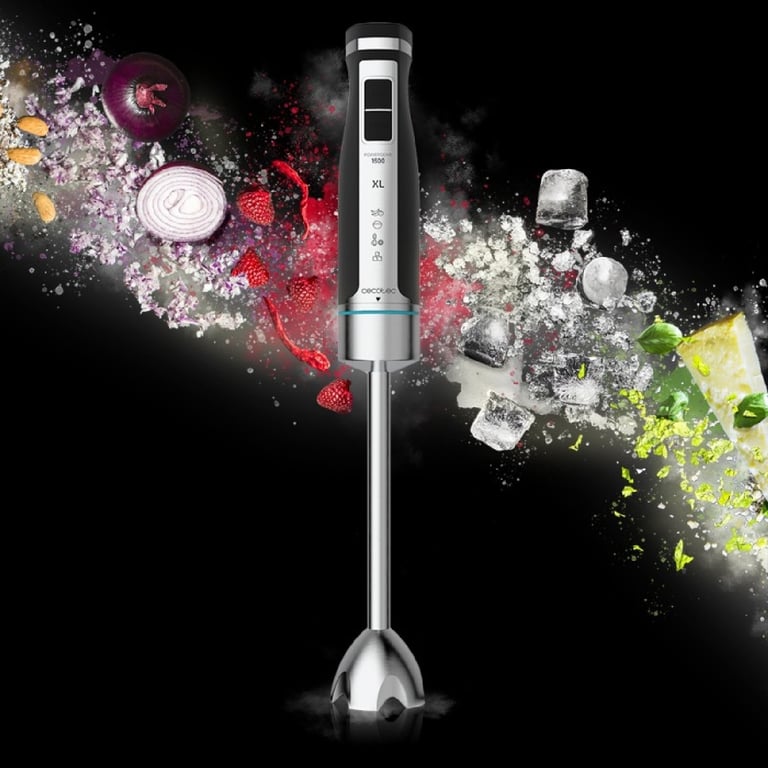 Cecotec Mixeur Plongeant PowerGear 1500 . Pied Extra Large Lames en Engrenage Métallique et 21 Vitesses + Turbo . - vue 3