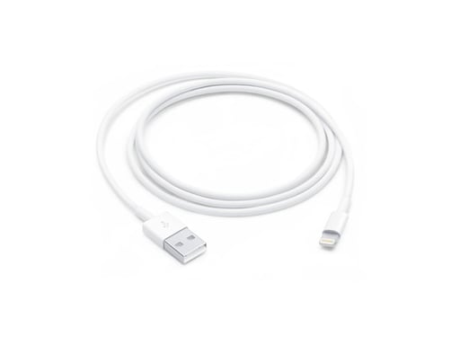 Apple MXLY2ZM/A câble Lightning 1 m Blanc