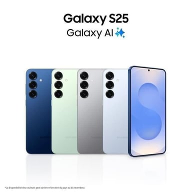 Galaxy S25 (5G) 128 Go, Marine [Version US]
