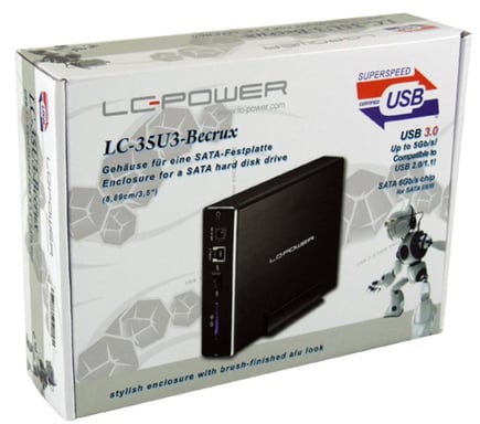LC-Power LC-35U3-Becrux Noir 3.5''