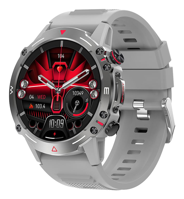 Trevi T-FIT 510 A 3,63 cm (1.43 ) AMOLED Numérique 466 x 466 pixels Écran tactile Gris - Neuf