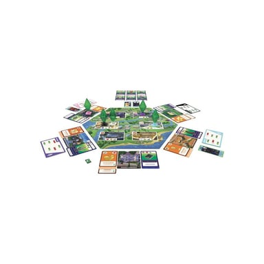 Jeu de société Les Sims Goliath The Sims Plateau Stratégie et simulation Multicolore 2 à 5 joueurs