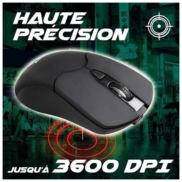 Gaming Sans Fil Otaku M04 Wl Akuma - vue 4