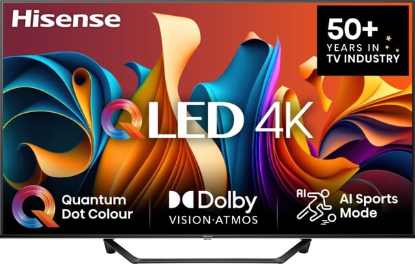 Hisense 43A7NQ TV 109,2 cm (43'') 4K Ultra HD Smart TV Wifi Grigio 250 cd/m² Display