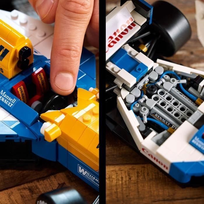 Modèle LEGO Icons Williams Racing FW14B et minifigurine de Nigel Mansell - 10353 - Neuf