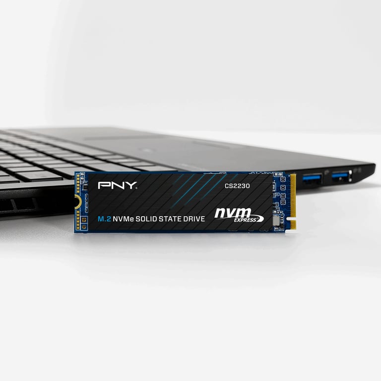 PNY CS2230 500GB SSD Interne .2 NVMe Gen3 jusqu'à 3300MB/ M280CS2230 500 RB - vue 2