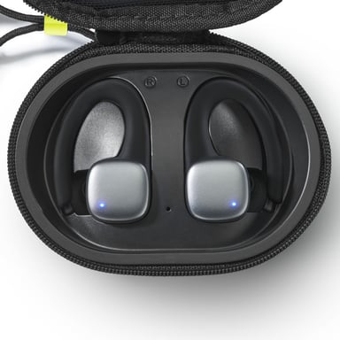 Hama Spirit Athletics Casque True Wireless Stereo (TWS) Crochets auriculaires Sports Bluetooth Noir