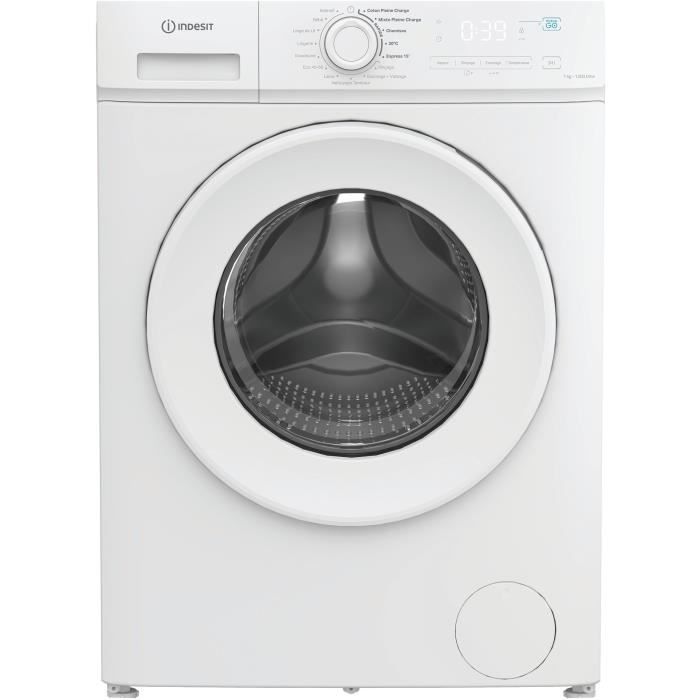 Lave linge hublot INDESIT IMA762MYTIMEFR 7 kg Induction 1200 trsmin Push&Go Classe A - vue 5