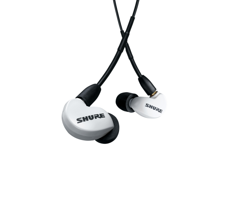 Écouteurs Filaire Shure AONIC 215 – Intra-Auriculaires, Isolation Sonore, Translucide