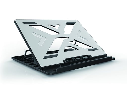 Conceptronic THANA ERGO S, Laptop Cooling Stand Supports de Laptop Gris 39,6 cm (15.6'')