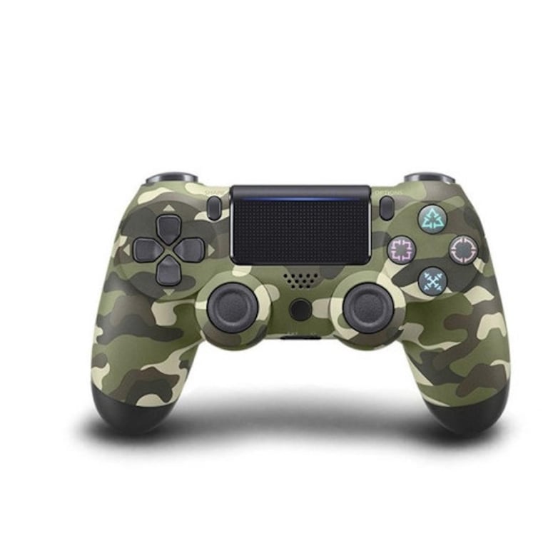 Riff Dualshock 4 V2 Manette De Jeu Sans Fil pour PlayStation PS4 / Ps TV / Ps Now Camouflage Vert - Très Bon État