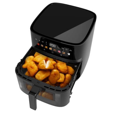 Cecotec Cecofry&Grill Duoheat 8000 Sencillo 8 L Independiente 2200 W Freidora de aire caliente Negro