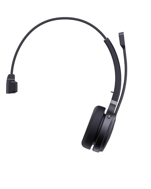 Casque Yealink WH62 Mono UC – Sans Fil, DECT, Micro Perche - vue 3