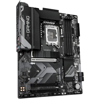 Gigabyte B760 GAMING X GEN5 Noir, Gris et Blanc - vue 4