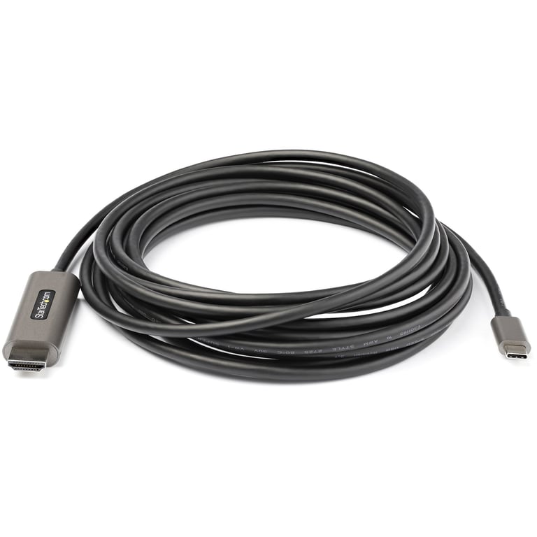 StarTech.com Câble USB C vers HDMI 4K 60Hz HDR10 5m Câble Adaptateur Vidéo Ultra HD USB Type C vers HDMI 4K 2.0b Convertisseur Graphique USB C vers HDMI HDR DP 1.4 Alt Mode HBR3 Neuf - vue 4