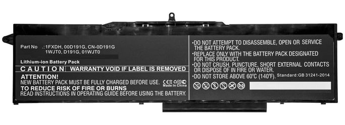 CoreParts MBXDE-BA0202 refacción para laptop Batería