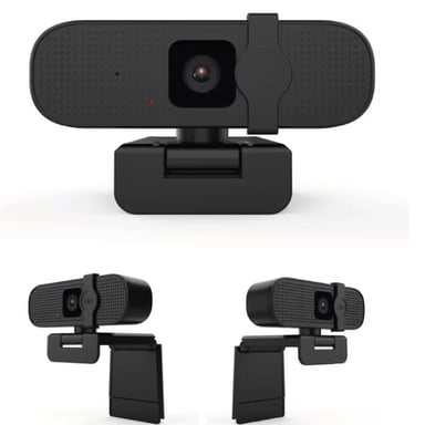 Nilox NXWCA01 webcam 2595 x 1944 pixel USB 2.0 Nero