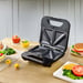 Kitchencook - Appareil à Sandwich 3en1 - 800w - Revêtement Antiadhésif - Plaque(21,6x12cm) - Contrôle Thermostat - Noir