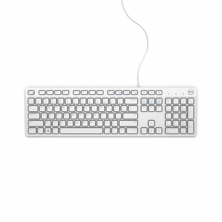 DELL KB216 clavier Universel USB AZERTY Français Blanc - Neuf