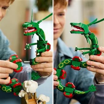 LEGO Pokémon 72168 Rayquaza Set Collector pour Adulte Idée Cadeau Gaming - vue 3
