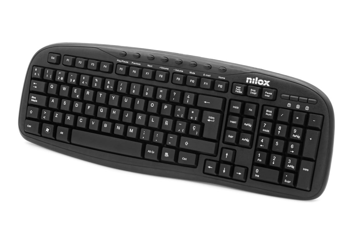 Nilox TECLADO MULTIMEDIA USB ESPANOL clavier incluse Universel QWERTY Espagnole Neuf - vue 3