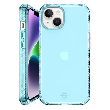Itskins Funda Reforzada para iPhone 13 mini Antimicrobiana Modelo Spectrum Clear 3m Azul