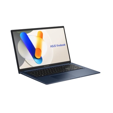 ASUS Vivobook 17 X1704VA-AU762W Intel® U U300 Ordinateur portable 43,9 cm (17.3'') Full HD 8 Go DDR4-SDRAM 512 Go SSD Wi-Fi 6 (802.11ax) Windows 11 Home Bleu