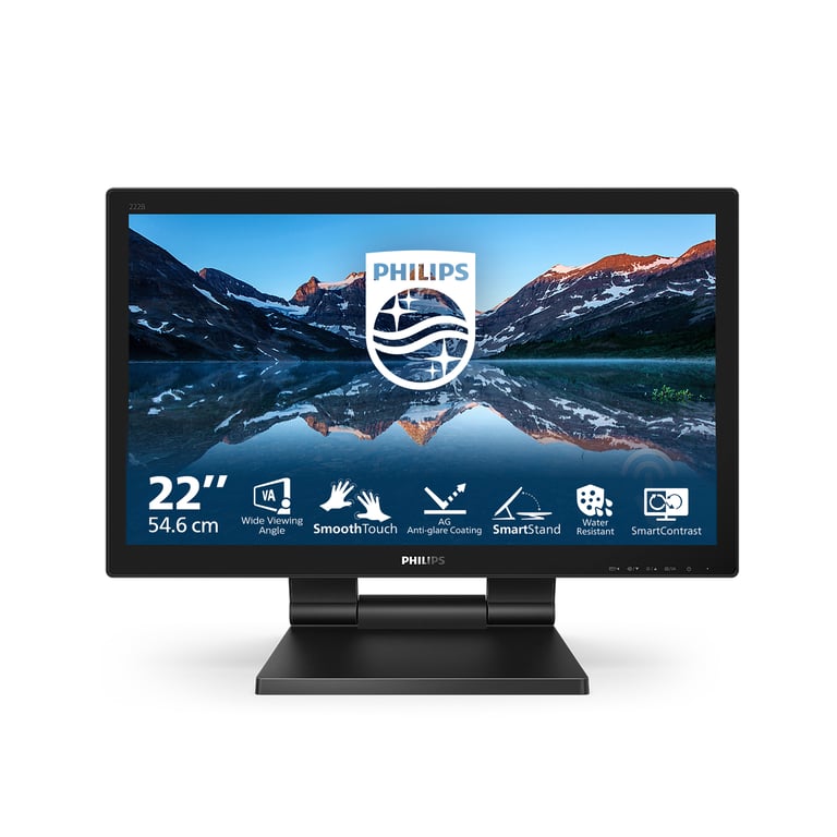 Philips B Line 222B9TA00 LED display 54 6 cm 21.5 1920 x 1080 pixels Full HD LCD Écran tactile Dessus de table Neuf
