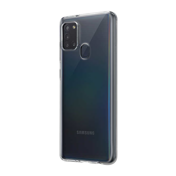 Custodia sottile e invisibile per Samsung Galaxy A21s 2020 1,2 mm, trasparente