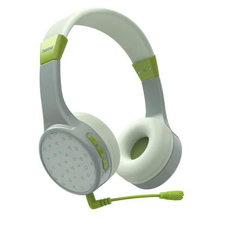 Hama Teens Guard Auriculares Inalámbricos Diadema Llamadas/Música Bluetooth  Verde, Color Menta - Hama