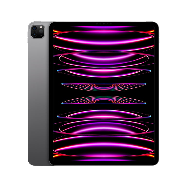 iPad Pro 12.9" 6e génération (2022) avec Puce M2, 128 Go - WiFi - Gris  sidéral