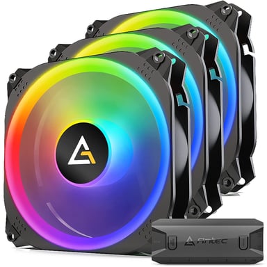 Antec Prizm X 120 ARGB 3+C Boitier PC Ventilateur 12 cm Noir 3 pièce(s)
