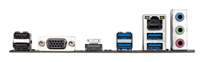 GIGABYTE B760M H DDR4 Carte Mère - Prend en charge les processeurs Intel Core 14e génération, VRM numérique 6+1+1 phases, jusqu'à 3200MHz DDR4 (OC), 2xPCIe 4.0 M.2, GbE LAN, USB 3.2 Gen1